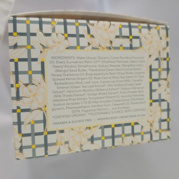 Beekman 1802 JASMINE BLOOM 16 oz whipped body cream goat milk NIB - Picture 6 of 6